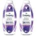 Downy RINSE & REFRESH Laundry Odor Remover and Fabric Softener Fresh Lavender 48 fl oz Safe on ALL Fabrics Gentle on Skin HE Compatible (Pack of 2)