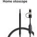 Evonature Earwax Removal Endoscope - 1080P FHD Otoscope Camera with 6 LED Lights, USB Connection - Ear Protection Tool for Android - Safe for Kids, Adults & Pets (Black) - Buy Online on GoSupps.com
