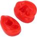 Silicone Human Ear Models - Practical & Delicate Display for Acupuncture & Hearing - Red - Buy Online on GoSupps.com