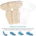 DOACT Heel Pillows - 2 Pairs Gel Inserts for Heel Pain Relief & Forefoot Support | Effective Heel Protection for Men & Women - Buy Online on GoSupps.com