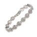 Yinox super strong magnetic bracelet for women stainless steel magnet light tape heart-shaped bracelet for women with 11 NDFEB magnets and high-quality gift box (17.5 cm)