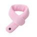 Neck heating pillow with neck pain warm rechargeable electrical scarf warmer intelligent neckline neck warmer cordless heating pink-a unit size