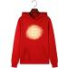 Bigfanshu in Women's Clothing Long Sleeve Print Hooded Sweatshirt Autumn&Winter Blouse Lady Tops Red - Buy Online on GoSupps.com