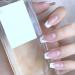 DIY Manicure French Nail Art Tassel Applique Wave Line French Nail Sticker Guide Tips Smile V Line(White R351) - Buy Online on GoSupps.com