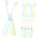 Shop Tovinanna 50-Piece Portable Folding Toothbrush Set - Perfect Travel & Camping Essential | Compact & Collapsible Design - Buy Online on GoSupps.com