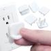 40 Pack Baby Proofing Outlet Covers, Child Safety Plug Covers for Electrical Outlets, White Square Socket Covers for Outlets with Hidden Handle, for Kids Toddler Protection