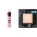 Maybelline New York Instant Age Rewind Eraser Dark Circles Treatment Concealer Brightener 160 0.2-fluid Ounce & New York Matte + Poreless Pressed Face Powder Makeup Translucent 8.5 Grams 160 + Face Powder