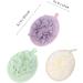 NOLITOY 9pcs Mesh Bath Ball Set | Premium Loofah Shower Pouf & Body Sponge | Soft Scrubber for a Refreshing Bath Experience - Buy Online on GoSupps.com