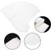 Uxsiya 100 pcs/pack papier de teinture pour les cheveux teinture des cheveux feuille de s paration coloration des cheveux papier de s paration pour coiffeur - Buy Online on GoSupps.com