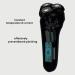 SID Electric Razor for Men - USB Rechargeable IPX7 Waterproof Shaver with Pop-Up Trimmer | Best Grooming Tool for Smooth Shaves - Buy Online on GoSupps.com