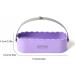 ALWIDA Makeup Brush Cleaner - 4 In 1 Makeup Brush Cleaning Rack | Painting Brush Organizer | Innovative Makeup Cleaning Bowl With Detachable Design | Multipurpose Brush Cleaning Mat Makeup Sponge Purple - Buy Online on GoSupps.com