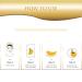 HOPEMATE 24K Gold Eye Treatment Mask - Dark Circles & Puffy Eyes Gel Pads - Anti-Wrinkle - 14 Pairs - Buy Online on GoSupps.com
