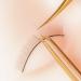 MGER Gold Dolphin-shaped Lash Tweezers for Precision Eyelash Extension Application - Buy Online on GoSupps.com