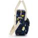 Kamay's Waterproof Mummy Diaper Bag | Chic Nappy Changing Tote | Dark Blue Unicorn Rainbow Design - Buy Online on GoSupps.com