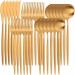 Silverware Set Silver Dinnerware Set 30pcs Forks Knives Spoons Cutlery Set Home Kitchen Dinnerware Stainless Steel Tableware Set Eco Friendly (Color : Gold 30pcs) - Buy Online on GoSupps.com