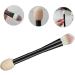 Double Head Makeup Brush Face Makeup Foundation Powder Puff for Face Blending Sponge Makeup for Foundation Cosmetic Mascara Makeup Accessories 19X2.5CM As Shown - Buy Online on GoSupps.com