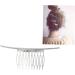 DOITOOL Hair Comb Bridal Side Comb Slide Hairclip Headgear Bride - Buy Online on GoSupps.com