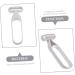 Tondeuse pour Femmes Rasoir Corporel Manuel Plastique Abs Gris Clair limination Poils Aisselles Jambes Maillot Usage Quotidien Soin Peau D licate 12x4.5cm - Buy Online on GoSupps.com