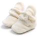 TMEOG Baby Booties Slippers | Infant Boots for Boys and Girls | Winter Sock Crib Shoes 6-12 Months | White Furry | 0-18 Months - Buy Online on GoSupps.com
