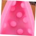HOMSFOU Cupcakes Raclette Silicone Fondant Molds Silicone Chocolate Fondant Silicone Molds Silicone Pastry Mould Chocolate Cake Silicone Molds for Soap Fondant Mould Brownie 3D Non Stick 10.5x6.2x3.5cmcm Pink - Buy Online on GoSupps.com