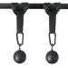 Lights Mountain Pull Up Grips Set with Hanging Straps and Strong Carabiner, Finger Strengthener,Forearm, Biceps, Ninja Warrior, Back Muscles Training Iron ball