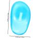 FOYTOKI 1pair Silicone Ear Protection Cover for Hair Dyeing Ear Shield Sky Blue for Home and Salon Use and Reusable Protector - Buy Online on GoSupps.com