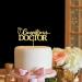 Congrats Doctor Cake Topper 2023 Doctors Graduation Cake Decor Medical School Grad Party Decorations Gold Glitter - Buy Online on GoSupps.com