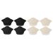 NOLITOY 4 Pairs Follow up Unisex Heel Pads Protective Heel Cushion Sports Shoes Heel Pads Shoes Heel Cushion Anti-wear Feet Heel Pads Abrasion-Proof Shoes Heel Pads Protective Heel Pads
