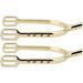 Buy Excessed Spores Zinklegung Narrow Spurs - Stylish Gold English Spurs for Women | International Shipping Available - Buy Online on GoSupps.com