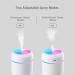 AISHNA Colorful Cool Mini Humidifier Essential Oil Diffuser - USB Cool Mist Humidifier for Car, Office, Bedroom - 2 Mist Modes - Super Quiet (Pink) - Buy Online on GoSupps.com