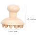 Fomiyes 2-Pack Wooden Massage Comb | At-Home Scalp & Hair Head Massage Device | Natural Beech Wood for Relaxation & Wellness - Buy Online on GoSupps.com