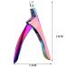 Rainbow Acrylic False Nail Clippers | Professional Nail Tip Cutter for Salon & Home Manicure - Buy Online on GoSupps.com