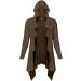 Halloween Costumes Vintage Hooded Jacket Cardigan Pleated Shawl Role Play Women's Cardigan Tie Band A Small - Buy Online on GoSupps.com
