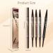 Crayon Sourcils Magique 2 en 1 4 Pointes Nouveau Crayon Sourcils 3D tanche pour Microblading 2024 Crayon Sourcils Naturel Longue Dur e (Light Brown) - Buy Online on GoSupps.com