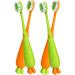 Minkissy 20 STK Extra Soft Children's Toothbrushes - Beautiful Travel Toothbrushes for Kids & Toddlers - Gentle Oral Care at Home - Buy Online on GoSupps.com