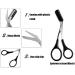 Professional Stainless Steel Eyebrow Scissors & Comb | Eyebrow Trimming Tool for Men & Women - International Shipping Available - Buy Online on GoSupps.com