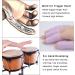 Povihome 10 Pack Silicone Finger Sleeve Protector for Arthritis & Sports Injuries - Purple - Buy Online on GoSupps.com