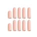 ULTNICE 10pcs Silicone Toe Tube Finger Sleeve Separators for Cracked Skin Corn Blister
