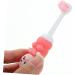 Collbath Children's Toothbrush - Soft Bristle Toddler Training Toothbrush Travel Baby Toothbrush Cute Animal Design Pink 1 Pack - Buy Online on GoSupps.com