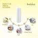 Buy Ivyline White Pillar Candle 250x80mm | Premium Quality Candle for Home D cor | International Shipping - Buy Online on GoSupps.com