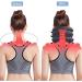 Cervical Neck Traction Device - Soft U-Shaped PVC Cushion for Spine Alignment & Chronic Neck Pain Relief - Red - Buy Online on GoSupps.com