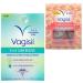 Sensitive Scents On-The-Go Feminine Cleansing Wipes pH Balanced Individually Wrapped + King Combo QR Code (Leak Rescue & Peach Blosson scent (12 pack ea.)) Leak Rescue & Peach Blosson scent (12 pack ea.) 1 Count (Pack of 1)