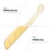 Healifty 2 Pcs Wood Croissant Ear Pick Set - Ear Cleaning Tools for Travel, Earwax Removal Tool with Ear Plugs and Grip - Light Yellow 11.5x1.2x0.3cm - Buy Online on GoSupps.com