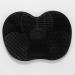 Ogquaton Silicone Makeup Brush Cleaning Mat - Portable Cosmetic Brush Cleaner for Women - Creative & Useful Black Cleaning Pad - Buy Online on GoSupps.com