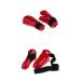 Generic Taekwondo Foot Hand Guard Karate Foot Gear Sparring Shoes Gloves - Red, M