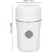 Electronic Facial Exfoliator Dual Head Rechargeable IPX7 Silicone Waterproof Electric Scrubber 2 Gears for Daily Life Cleansing - Buy Online on GoSupps.com