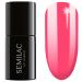 SEMILAC 435 Friendly Magenta Nail UV Gel Polish | Long Lasting and Easy to Apply | Soak off UV/Led | Perfect for Home and Professional Manicure and Pedicure 7 ml