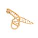 Snake Shape Metal Hair Clips - Large Hair Claw Clamps for Women and Girls | Gold Hair Barrette Fashion Accessories - Buy Online on GoSupps.com