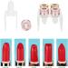 12.1 mm DIY Lipstick Mold Set - Silicone Lip Balm Crafting Tools for Beautiful Lipstick Shapes - Buy Online on GoSupps.com