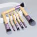 7-Piece Carving Pattern Makeup Brush Set - Powder Blusher & Eyeshadow Beauty Tools for Flawless Application - Buy Online on GoSupps.com